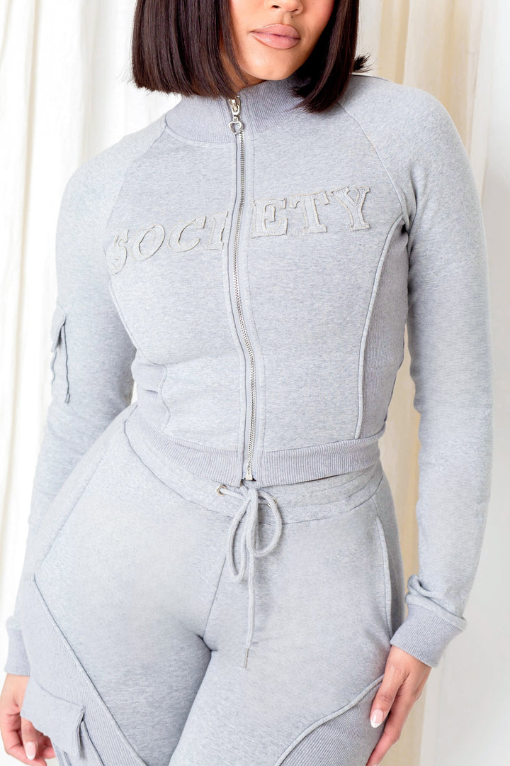 Society Jacket - Grey