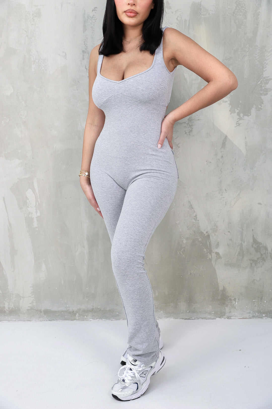 Ella Jumpsuit - Grey