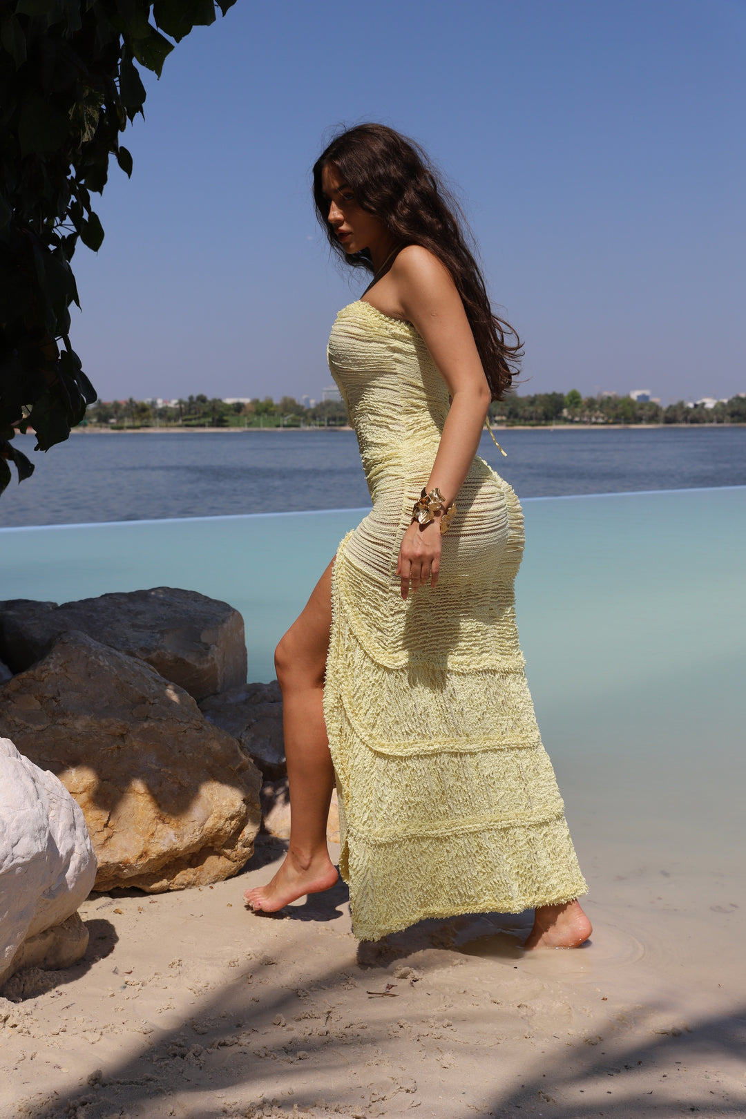 Paco Dress - Yellow